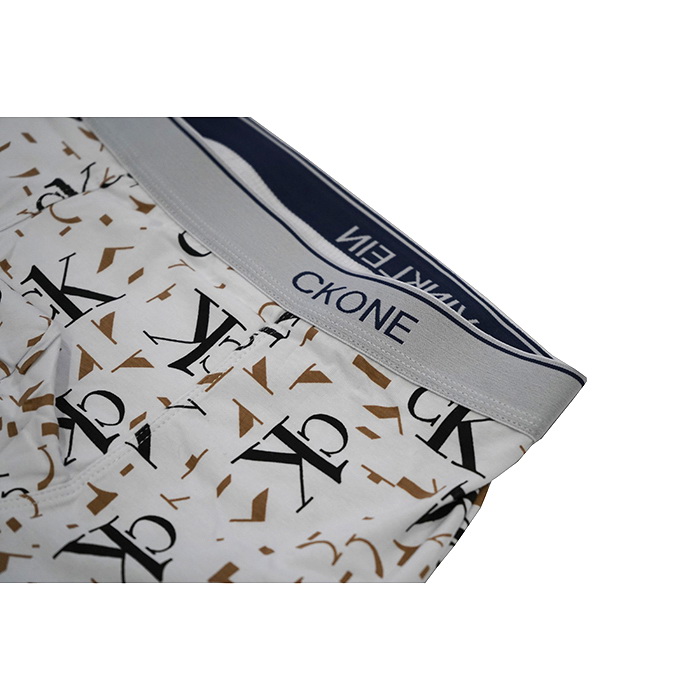 Boxer Calvin Klein Hombre CK One Prints Colors Blanco